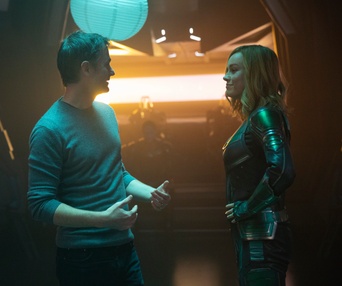 Une scène du film Captain Marvel
