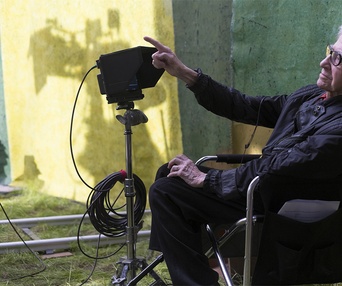 Sur le plateau du film Aimer, boire et manger