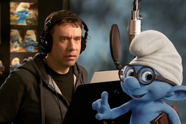 Une scène du film The Smurfs