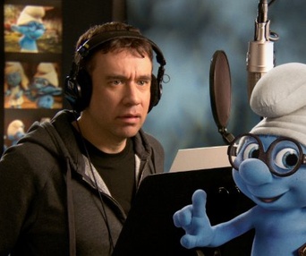 Une scène du film The Smurfs