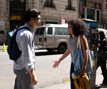 Une scène du film The Sun Is Also a Star
