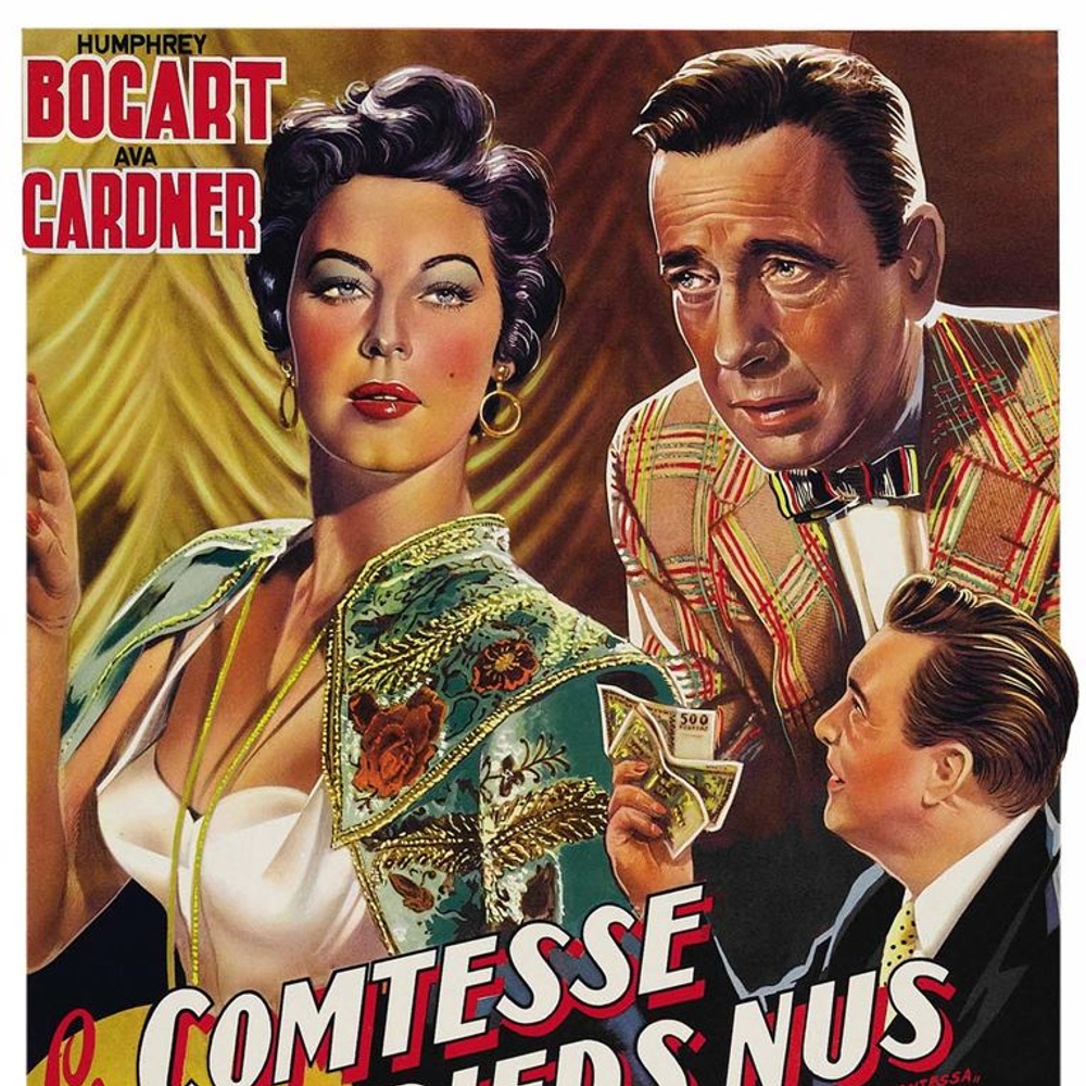 Affiche du film La comtesse aux pieds nus