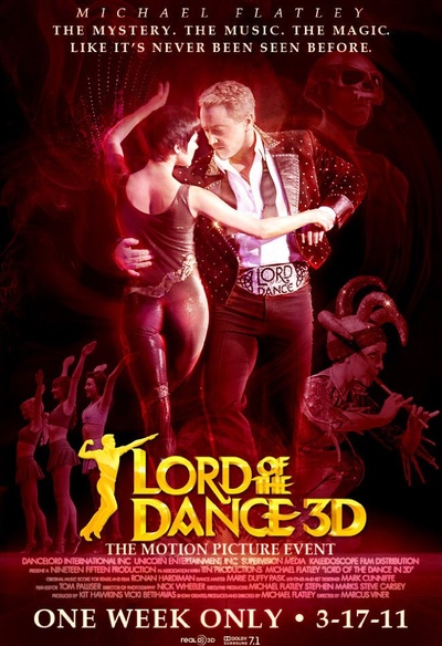 Affiche du film Lord of the Dance in 3D