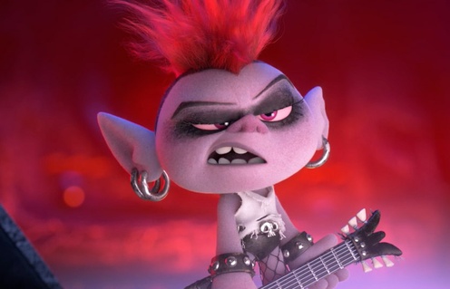 Une scène du film Trolls World Tour
