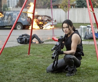 Une scène du film Resident Evil: Retribution