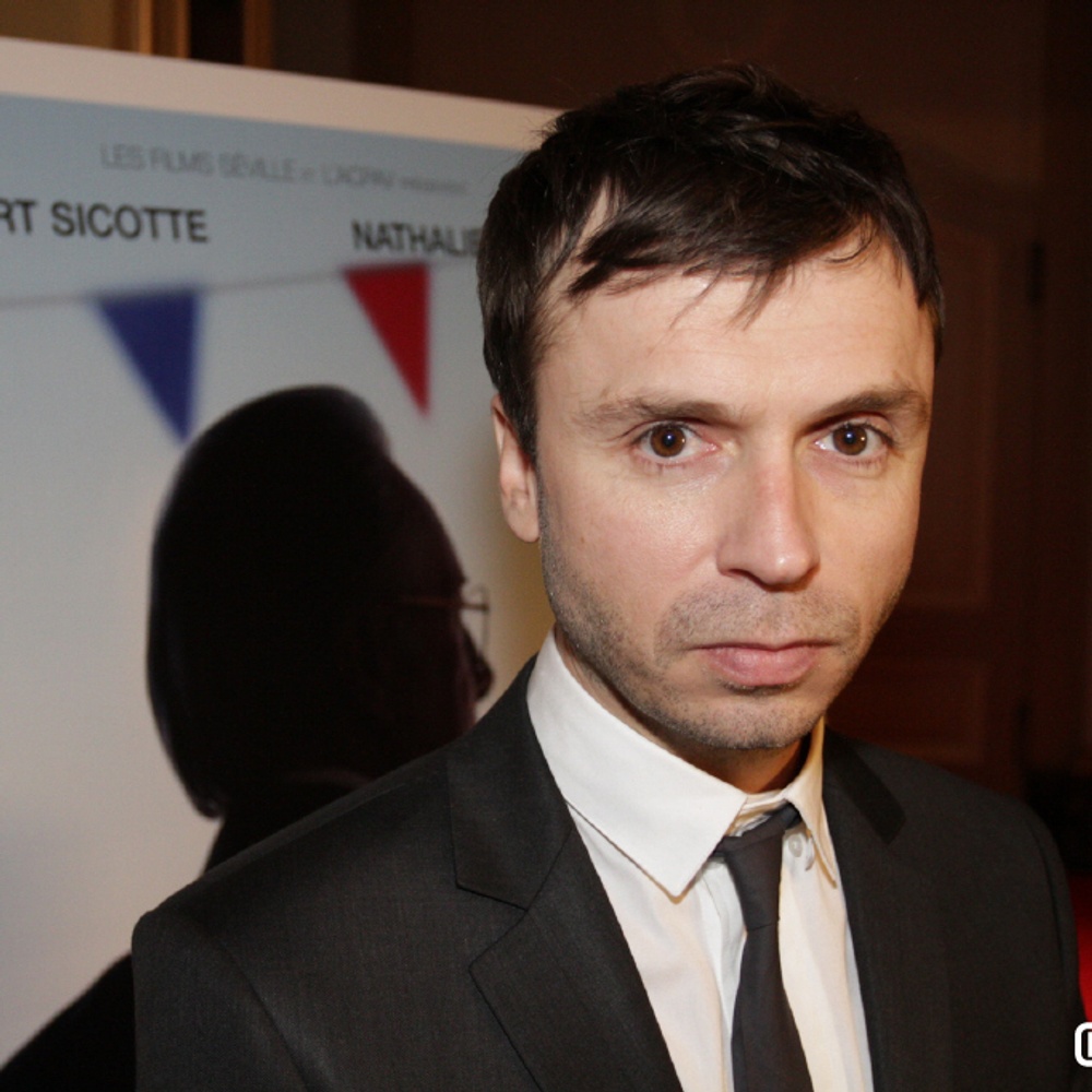 Sur le tapis rouge du film Le vendeur