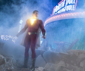 Une scène du film Shazam!