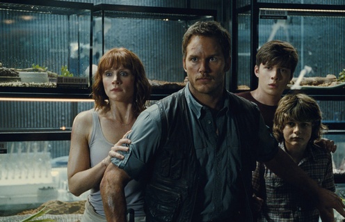 Une scène du film Jurassic Park