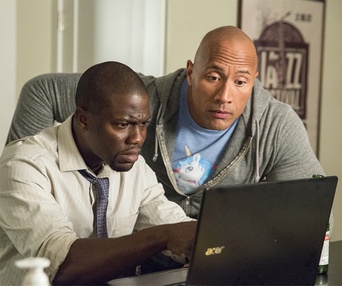 Une scène du film Central Intelligence