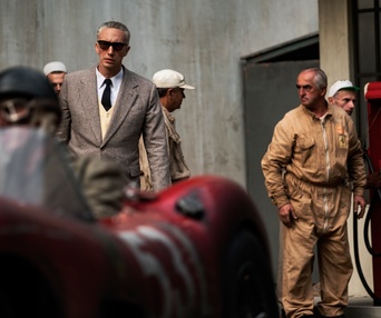Une scène du film Ferrari