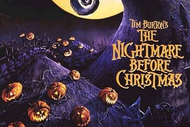 Affiche du film The Nightmare Before Christmas Affiche du film The Nightmare Before Christmas