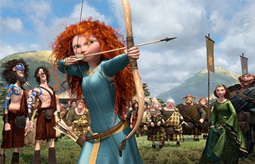 Une scène du film Brave