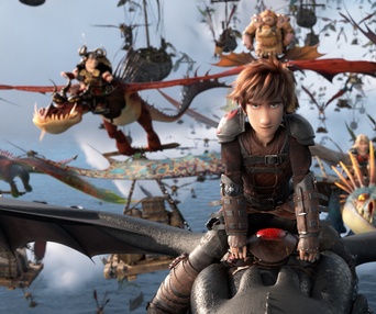 Une scène du film How To Train Your Dragon: The Hidden World