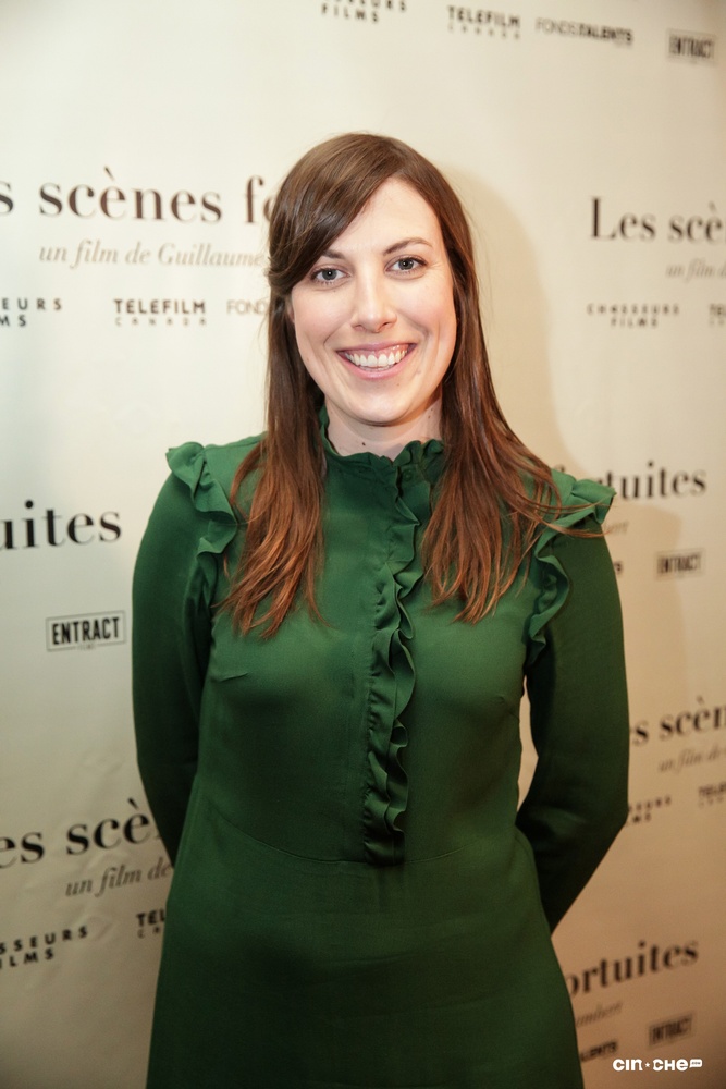 Sur le tapis rouge du film Les scènes fortuites