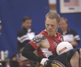 Scène du film Murderball