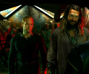 Une scène du film Aquaman and the Lost Kingdom