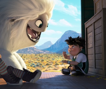 Une scène du film Abominable