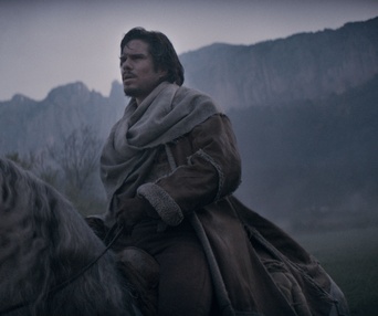 Une scène du film Les Trois Mousquetaires: D'Artagnan