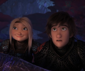 Une scène du film How To Train Your Dragon: The Hidden World