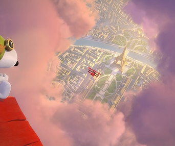 Une scène du film The Peanuts Movie