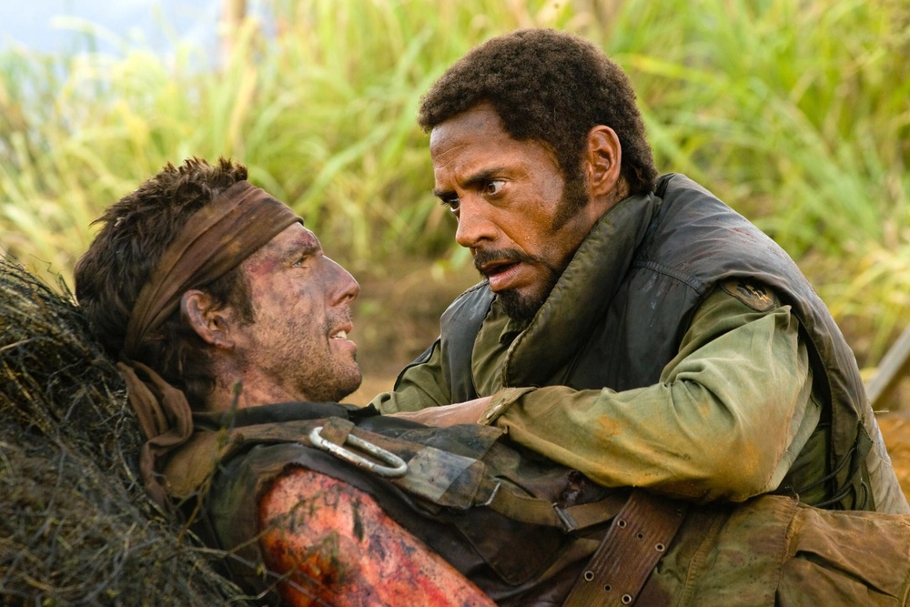 Une scène du film Tropic Thunder