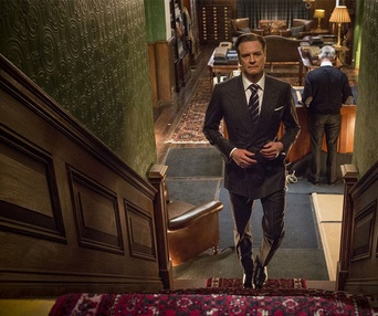 Une scène du film Kingmans: The Secret Service