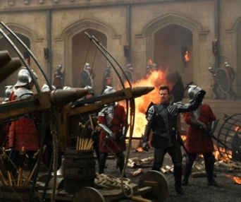 Une scène du film Jack the Giant Slayer