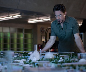 Scène du film Iron Man 2