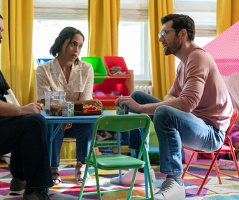 Une scène du film Bros