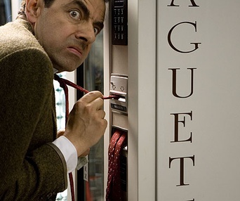 Scène du film Les vacances de M. Bean