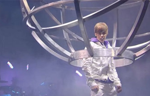 Justin Bieber dans le film Never Say Never