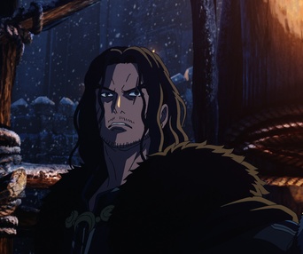 Une scène du film The Lord of the Rings: The War of the Rohirrim