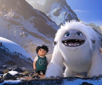 Une scène du film Abominable