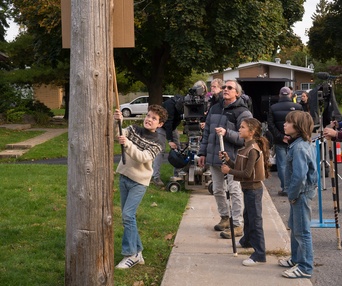 Photos du tournage de Vivre à cent à l'heure