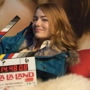 Sur le plateau du film La La Land