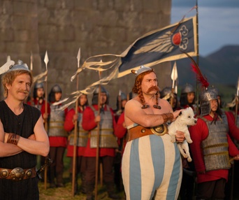 Une scène du film Astérix et Obélix: L'empire du milieu