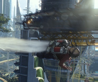 Une scène du film Tomorrowland