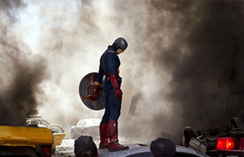 Une scène du film The Avengers