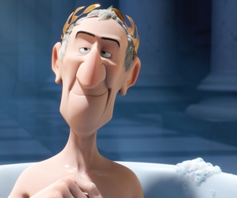 Une scène du film Astérix, le secret de la potion magique