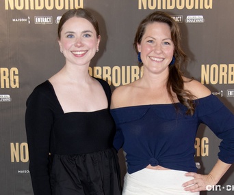 Sur le tapis rouge du film Norbourg