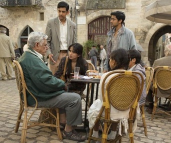 Une scène du film The Hundred-Foot Journey