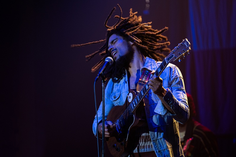 Une scène du film Bob Marley: One Love