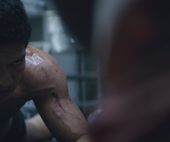 Une scène du film Mile 22