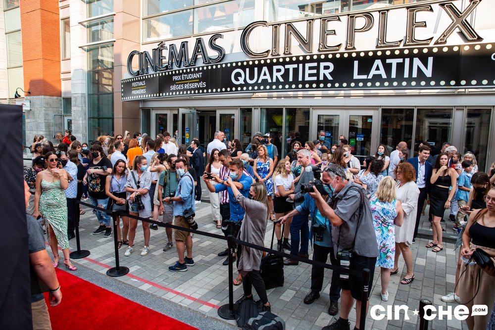 Sur le tapis rouge du film Sam
