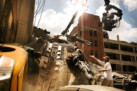 Une scène du film Transformers: The Last Knight