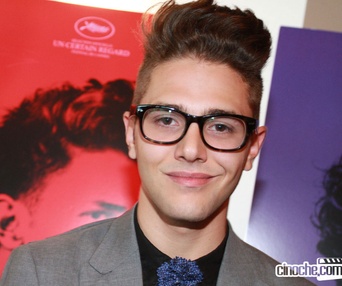 Sur le tapis rouge du film Les amours imaginaires