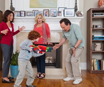 Une scène du film Parental Guidance