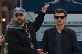 Sur le plateau du film Footloose