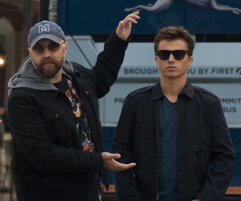 Sur le plateau du film Footloose