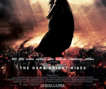 Affiche IMAX du film The Dark Knight Rises